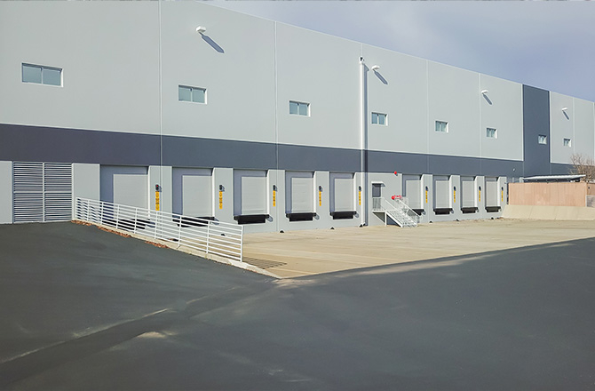 Industrial space for lease at the Dixon fulfillment Center